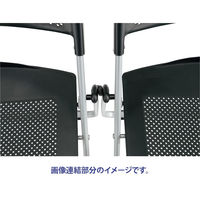 藤沢工業 TOKIO NFAシリーズ 折畳チェア NFAN-700 ブラック 1セット（5脚入）（取寄品）