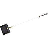 アスカ IDカードホルダー ワイドポケット ブラック ID05BK 3個（直送品）