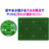 山崎産業 泥っぷマット #3 グリーン 4686000003Y3G 1箱(1枚入)