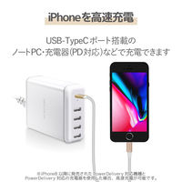 エレコム USB C-Lightningケーブル/準高耐久/2.0m/ゴールド MPA-CLPS20GD 1個（直送品）