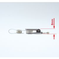 オープン工業 名札用クリップ　金属両用　10個入 NB-20 1袋（10個入）