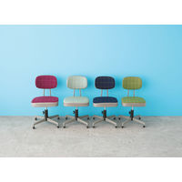 【組立設置込】コクヨ CR-1チェア 布張り ネイビー 1脚（直送品）