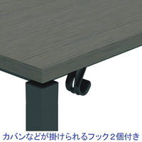 【組立設置込】コクヨ インベントFSデスク INVENT スクエア 平机 幅1200×奥行1200×高さ720mm アッシュブラウン×ブラック 1台（直送品）
