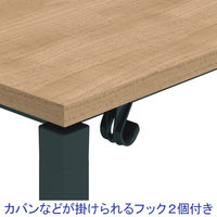 【組立設置込】コクヨ インベントFSデスク INVENT スクエア 平机 幅1200×奥行1200×高さ720mm ラスティックM×ブラック 1台（直送品）