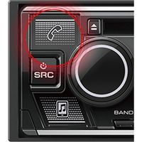 KENWOOD CD/USB/iPod/Bluetooth（R）レシーバーMP3/WMA/AAC/WAV※/FLAC※対応. U340BT（直送品）