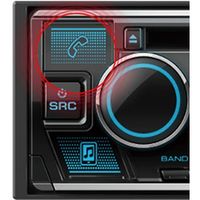 KENWOOD CD/USB/iPod/Bluetooth（R）レシーバーMP3/WMA/AAC/WAV※/FLAC※対応. U380BT（直送品）