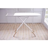 山崎実業 tosca（トスカ） スタンド式アイロン台 幅1170×奥行360×高さ810～530mm ホワイト 773152 1台（直送品）