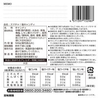 スマチャ！ 塩キャンディー4種アソート 1袋（ 500g）鈴木栄光堂 塩飴