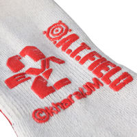 角利産業 A.T.FIELD 安全靴用ソックス クルー 3P EV-04（直送品）