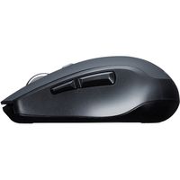 ワイヤレスマウス　無線　Bluetooth　静音　5ボタン　中型サイズ　ブルーLED　MA-BTBL162BK　サンワサプライ　1個（直送品）