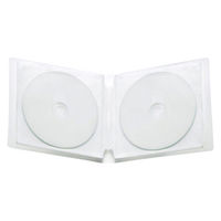 サンワサプライ CD・DVDケース ファイルタイプ 12枚収納 クリア FCD-FL12CL 1個