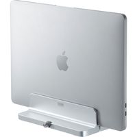 サンワサプライ ノートパソコン用アルミスタンド(縦置きタイプ) PDA-STN31S 1台（直送品）