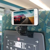 サンワサプライ トラベルスマホホルダー 自撮り棒 デスク取り付け PDA-STN30BK 1個