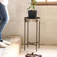 スパイス GESHMACK 脚付きラウンドトレイ Sサイズ GFA226S 1個（直送品）