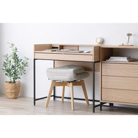 アイリスオーヤマ 折りたたみ回転チェア アイボリー OKC-FA 1台（直送品）