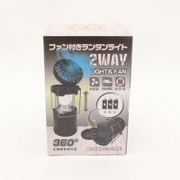 三和 ファン付きランタンライト ED-FR001 SS-44 1箱(36個)（直送品）