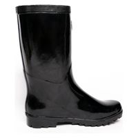 ZIPLOA HB-930 軽半長靴 25    ブラック コーコス信岡 1足（直送品）