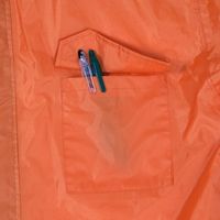 ZIPROA Z-1300 NEWベーシックレインスーツ M     オレンジ コーコス信岡 1着（直送品）