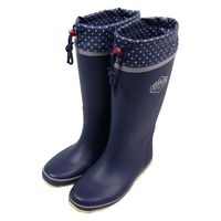 ZIPLOA LB-555 婦人カバー付きロングブーツ LL    ネイビー コーコス信岡 1足（直送品）