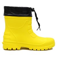 ZIPLOA EHB-891 ハイブリッドＥＶＡショートブーツ M     イエロー コーコス信岡 1足（直送品）