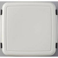 イノマタ化学 イノマタ #1074 ロック式ランチBOX(中子付き)ホワイト 1個（直送品）