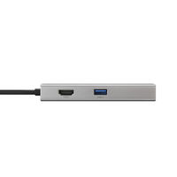 バッファロー ドッキングステーション USB Type-C接続 5ポート LAN HDMI USB-A シルバー 1個（直送品）