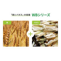 パックスタイル バガス容器 WBカップ 62-40 ラミ LN-C 1袋(50個)