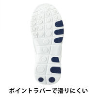 【アスクル限定】コマリヨー メッシュ2WAYナースシューズ ネイビー L （24.0～24.5cm） 1足  オリジナル（わけあり品）