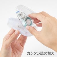 トンボ鉛筆【PIT】 テープのり ピットエアー 本体 ドット柄 PN-MASG02TU 1セット（5個）