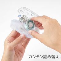 トンボ鉛筆【PIT】 テープのり ピットエアー 本体 ボタニカル柄 PN-MASG01TU 1セット（5個）