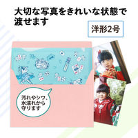 プラス ぴったりすっきりホルダー 洋形2号 限定 鳥獣戯画 2セット（3枚入×2） ファイル 88210