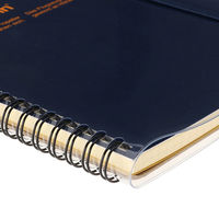 ロルバーン ポケット付メモカバー A5 クリア 透明 ノートカバー 2個 デルフォニックス（Rollbahn）