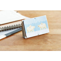 キングジム フタマタフセン イラストタイプ（Lサイズ） キツネ 1冊30枚入 3580-004