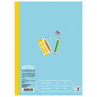 けしやすい学習帳 かんじれんしゅう セミB5 50字 リーダー入り NB51-KA50 2冊 ナカバヤシ