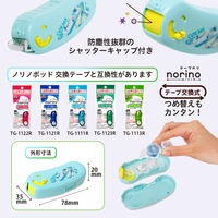 プラス テープのり ノリノポッド 通学電車 本体 10m 54351 COE 365