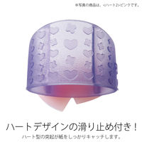 プラス 紙めくり メクリッコSWEET M ハート2 指サック 2袋（3個入×2） 35904