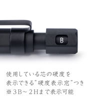 ヘキサゴナルシャープペンシル クリーンブラック軸 0.5mm B ブラック 925 77-05B ステッドラー