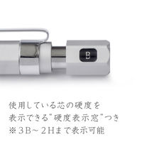 ヘキサゴナルシャープペンシル シルキーシルバー軸 0.5mm 925 77-05S ステッドラー