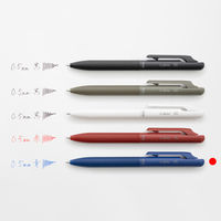 ぺんてる Calme（カルム） 油性ボールペン 0.5mm ブルー軸 青 2本 BXA105C-C