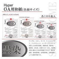墨運堂 Hyper和紙 墨染 B5判 10冊セット 28908 1セット