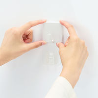 無印良品 貼り直しできる粘着シートフック 約幅6×奥行4×高さ6cm 良品計画