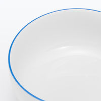 無印良品 日常の器 ボウル 小 ブルーライン 約直径12cm 1セット（2個） 良品計画