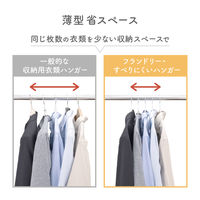 ダイヤ フランドリー・すべりにくいハンガー22P GY 058139 1セット（22本）