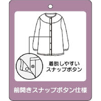 ブルーメイト 婦人パジャマ キルト スナップボタン 67381 PU2 M 1セット