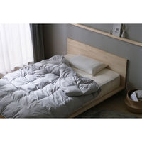 アイリスオーヤマ 人工羽毛掛け布団　セミダブルサイズ　詰め物0.9kg 中厚手 グレー KKF-SB8-SD 1枚（直送品）