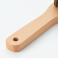 無印良品 ブナ材くつホコリ取りブラシ 馬毛 約幅4×長さ26cm 良品計画