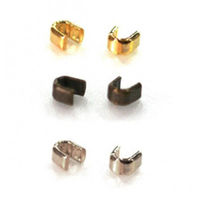 日本紐釦貿易(Nippon Chuko) 日本紐釦 ファスナー用止め金具 上止めパーツ 50組入 金属/3号対応 イブシ F2-211（直送品）