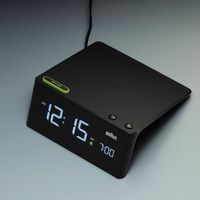 BRAUN ブラウン 置き時計 Digital ALARM Clock BC16B 1個（直送品）