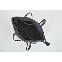 オフィススリーワークス 良品工房 日本製牛革トートバッグ 黒 B9119-101B 1箱（直送品）