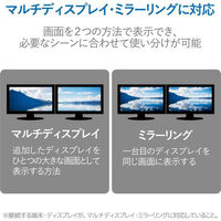 エレコム Type-C映像変換アダプタ/TypeC-HDMI/ブラック MPA-CHDMIABK 1個（わけあり品）